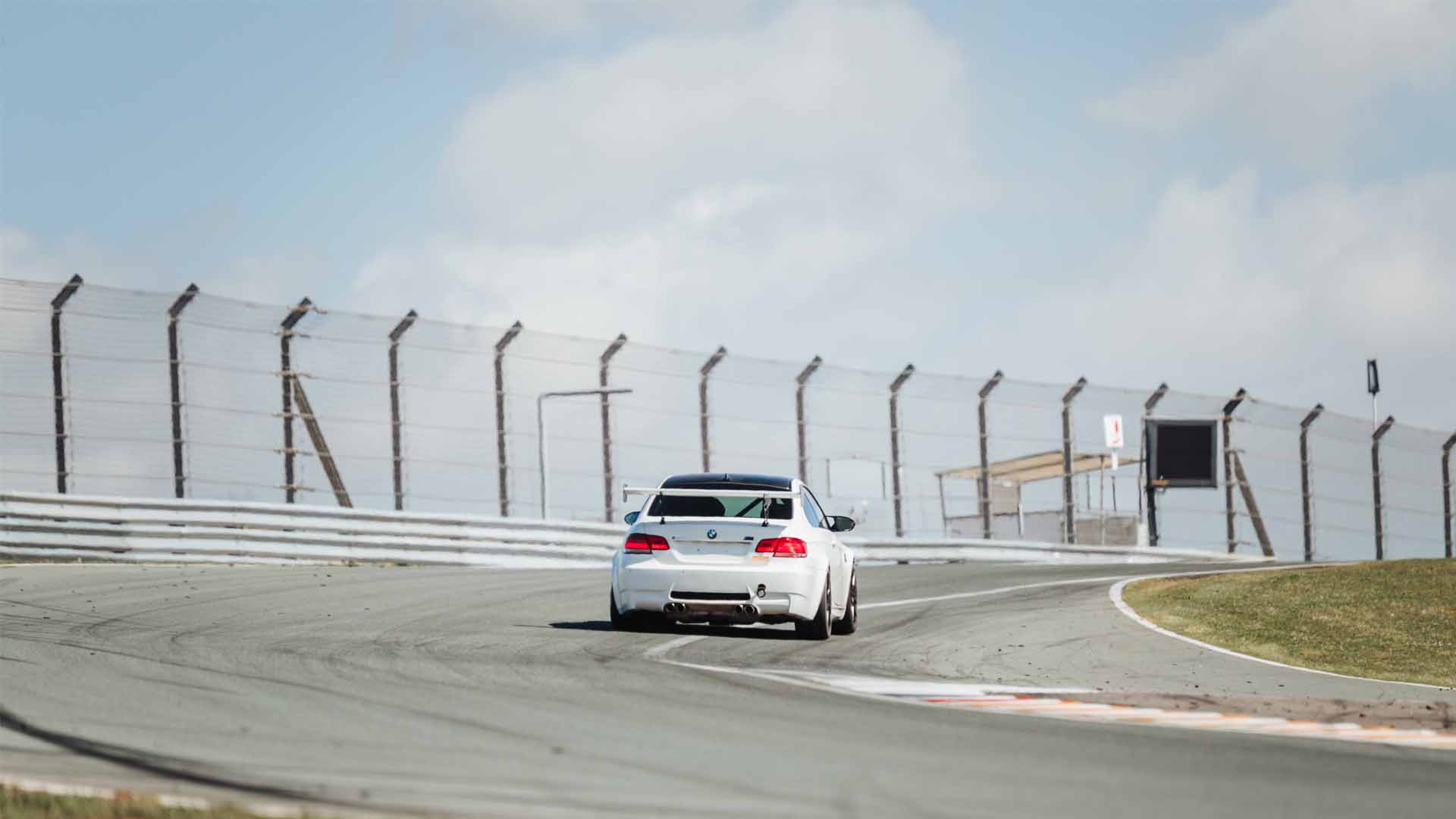 BMW E92 M3 during a GP Days Open Pitlane Track Day at Circuit Zandvoort