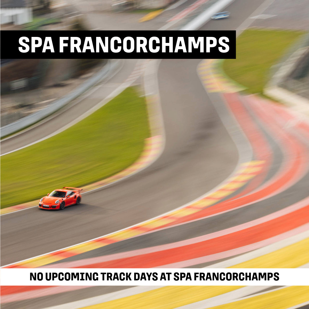 Track Day Spa Francorchamps with GP Days - Open Pitlane | Book now!