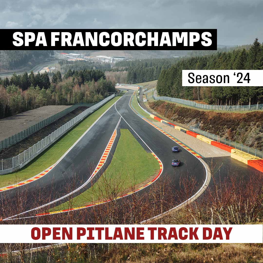 Track Day Spa Francorchamps with GP Days - Open Pitlane | Book now!