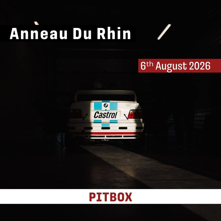 Pitbox rental at the Anneau du Rhin Trackday